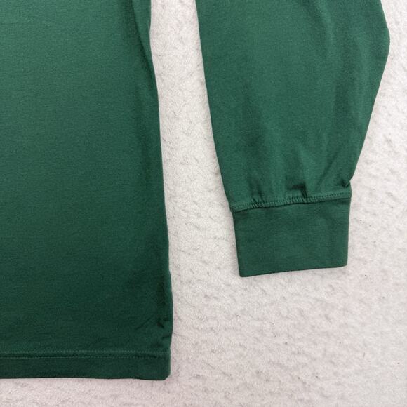 RedHead Shirt Mens Large L Green Christmas We Wish You A Merry Fishmas Fishing - Picture 5 of 11